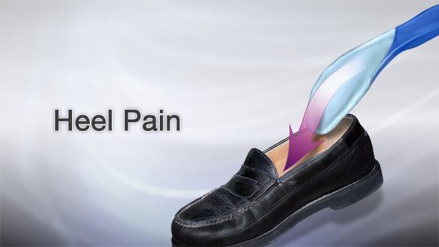 <div class=media-desc><strong>Heel pain</strong><p>Heel pain can be a common problem. Though the cause is rarely serious, the pain can be severe and sometimes disabling. Heel pain is often the result of overusing your foot. Causes may include, running, especially on hard surfaces like concrete, tightness in your calf, or from Achilles tendonitis (inflammation of that large tendon that connects your calf muscle to your heel), shoes with poor support, sudden inward or outward turning of your heel, or landing hard or awkwardly on your heel after a jump or fall. Problems related to heel pain include bursitis (inflammation of the bursa at the back of the heel), bone spurs in the heel, and plantar fasciitis (swelling of the thick band of tissue on the bottom of your foot). Heel pain is something you can usually treat at home. If you can, try resting as much as possible for at least a week. Apply ice to the painful area twice a day or so, for 10 to 15 minutes. Take acetaminophen or ibuprofen for pain and inflammation. If you need to, you can buy a heel cup, felts pads, or shoe inserts to comfort your heel. You should call your doctor if your heel pain does not get better after two or three weeks of home treatment. But also call your doctor if your pain is getting worse, or your pain is sudden and severe, your feet are red or swollen, or you can't put weight on your foot. If you visit the doctor, you may have a foot x-ray. Your treatment will depend on the cause of your heel pain. You may need to see a physical therapist to learn exercises to stretch and strengthen your foot. To prevent future heel pain, we recommend you exercise. Maintaining flexible, strong muscles in your calves, ankles, and feet can help ward off some types of heel pain. And do yourself a favor, trade those sleek high heels in for a comfortable, properly fitting pair of shoes.</p></div>