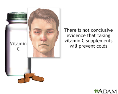 Vitamin C and colds - Illustration Thumbnail
              