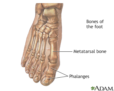 Foot bone store pain