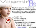 Vitamin B2 benefit