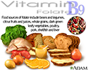 Vitamin B9 source