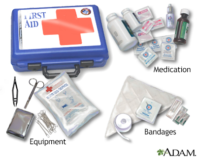 First aid kit - Illustration Thumbnail
                      