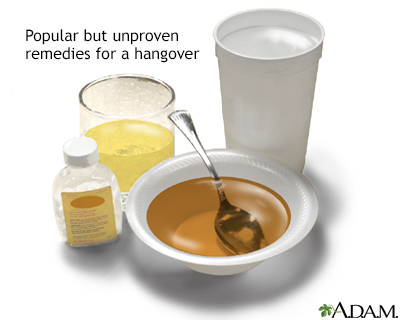 Hangover remedies - Illustration Thumbnail
                      