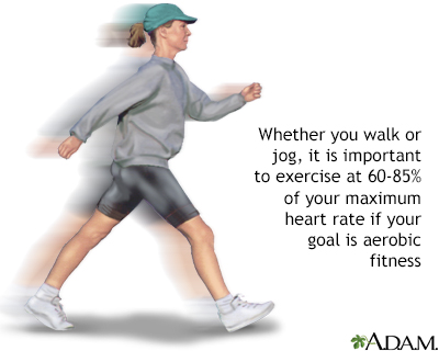 Exercise and heart rate - Illustration Thumbnail
              