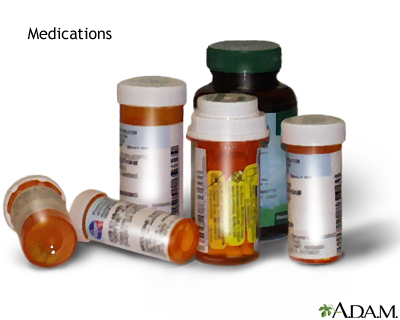 Allergic reactions to medication - Illustration Thumbnail
              