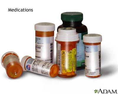 Allergic reactions to medication