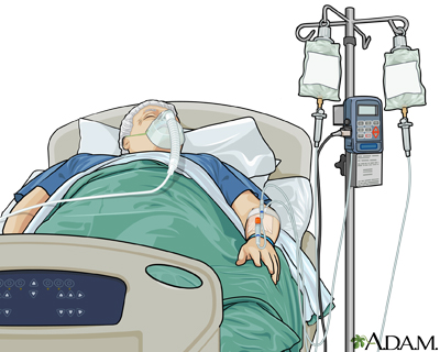 Intensive care unit (ICU) - Illustration Thumbnail
              