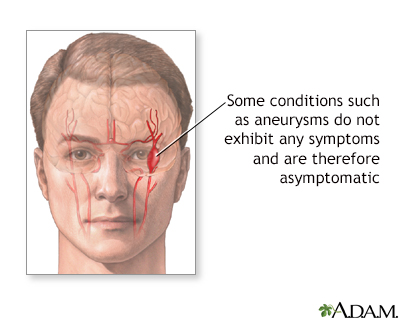 Asymptomatic conditions