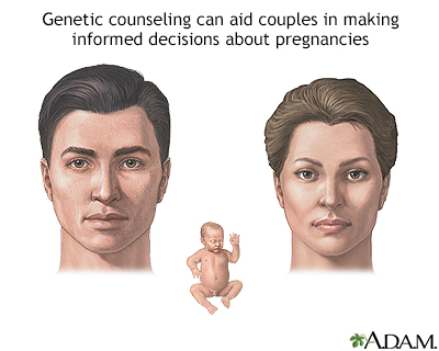 Genetic counseling and prenatal diagnosis - Illustration Thumbnail                    