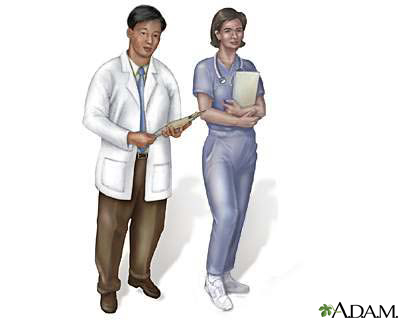 Types of health care providers - Illustration Thumbnail
                      