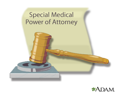 Medical power of attorney - Illustration Thumbnail
              