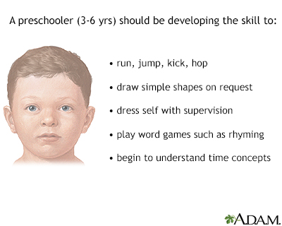 Preschooler development - Illustration Thumbnail
                      