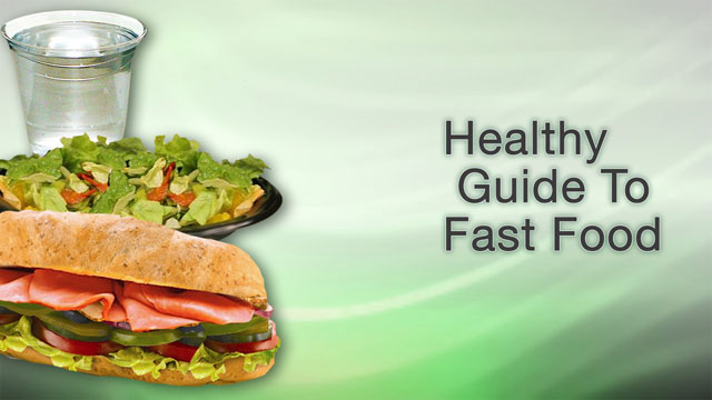Healthy fast food video