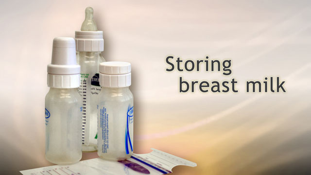 Storing breast milk