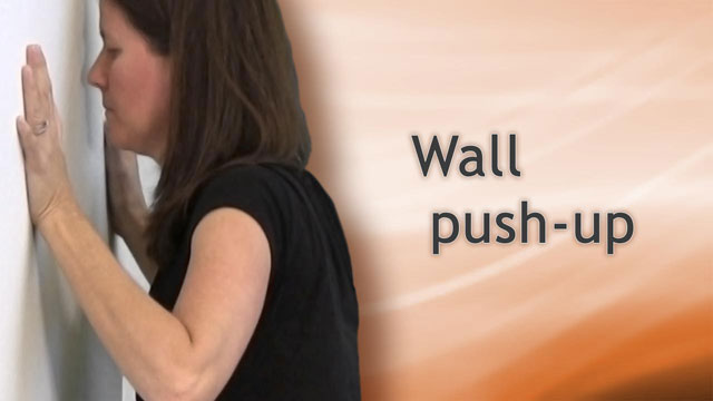 Wall push-up
