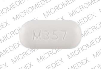 watson 540 white oval pill