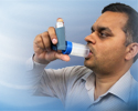 Inhaler with spacer - adults - Animation
                    