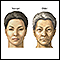 <div class=media-desc><strong>Changes in face with age</strong><p>With aging, the outer skin layer (epidermis) thins even though the number of cell layers remains unchanged. The number of pigment-containing cells (melanocytes) decreases, but the remaining melanocytes increase in size. Aging skin thus appears thinner, more translucent. Age spots or liver spots may appear in sun-exposed areas. Changes in the connective tissue reduce the skin's strength and elasticity. This is known as elastosis and is especially pronounced in sun-exposed areas.</p></div>